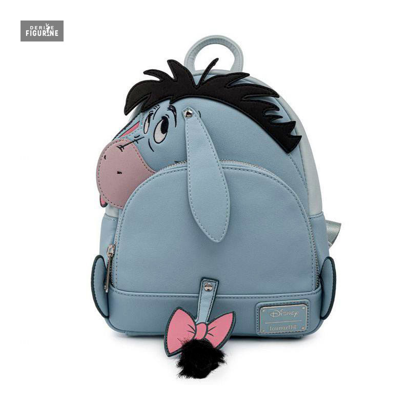 Wallet Bifold PU Winnie The Pooh Eeyore Character Close Up Expression And Text