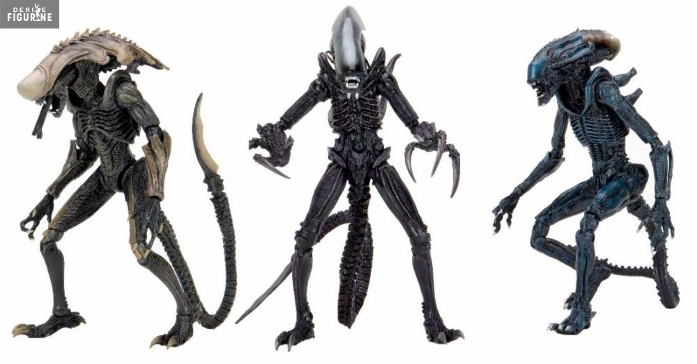 Pack 3 figures Predator - Aliens vs Predator - NECA