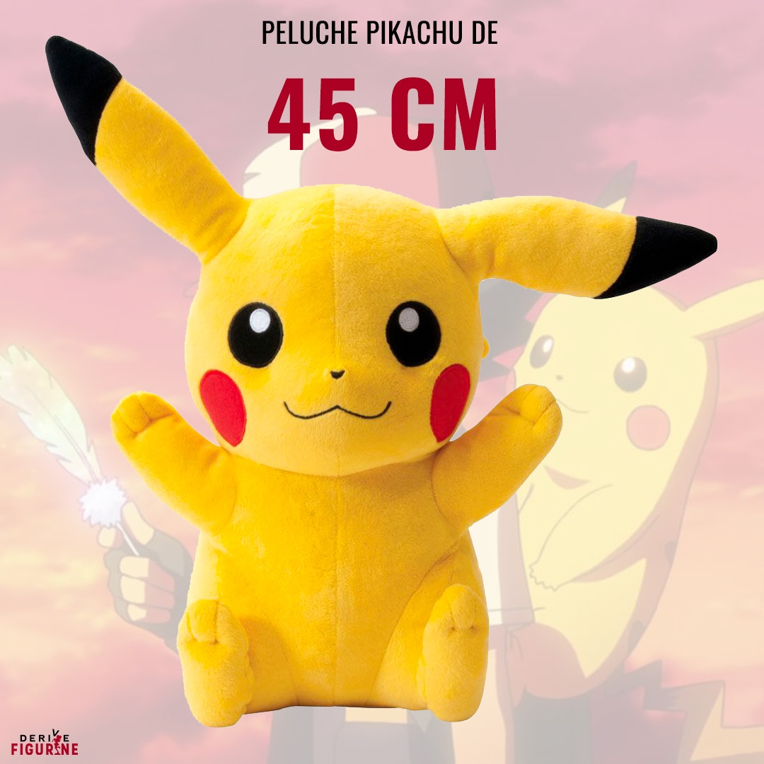 peluche pokemon pikachu 45cm