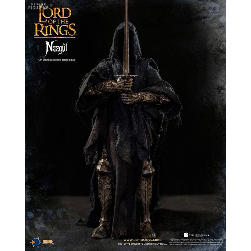 Figurine Le Seigneur Des Anneaux Toybiz - Nazgûl Enflammé - Années 2001-2003 - Occasion