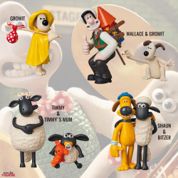 Personnages UDF Aardman...