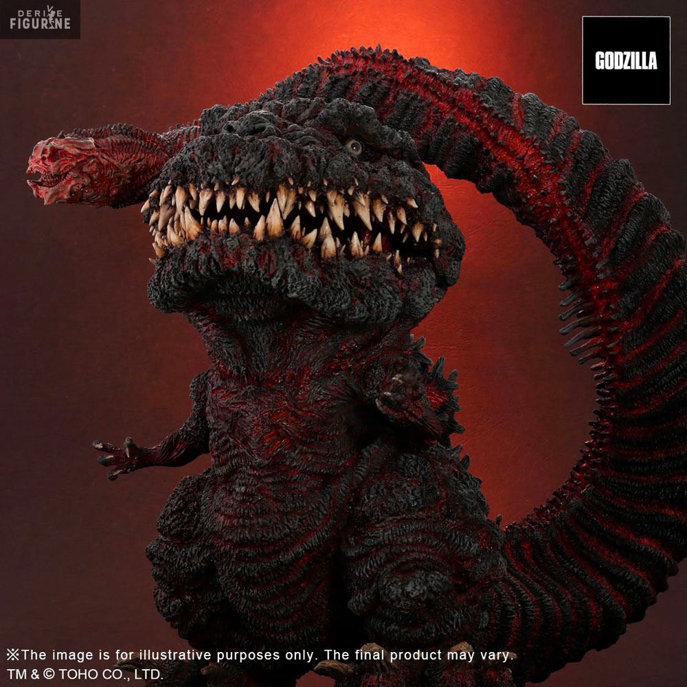 Figurine Godzilla 2016 (4th form), Gigantic Series x Defo-Real Series -  Shin Godzilla - X-Plus