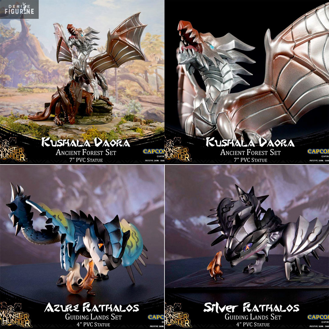 Figure Kushala Daora, Silver Rathalos or Azure Rathalos