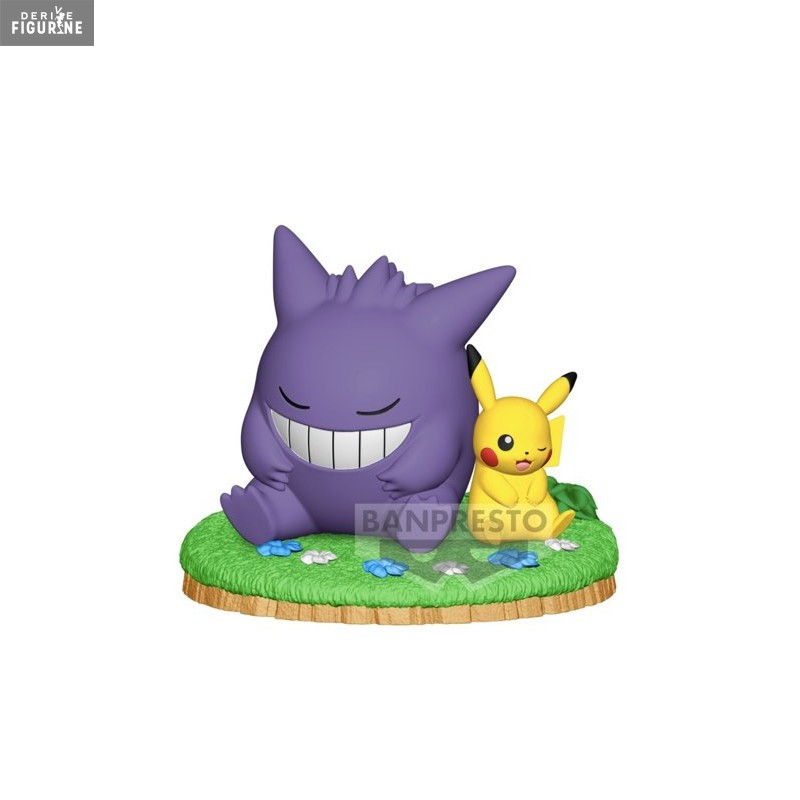 Pokémon - Figurine Pikachu & Ectoplasma