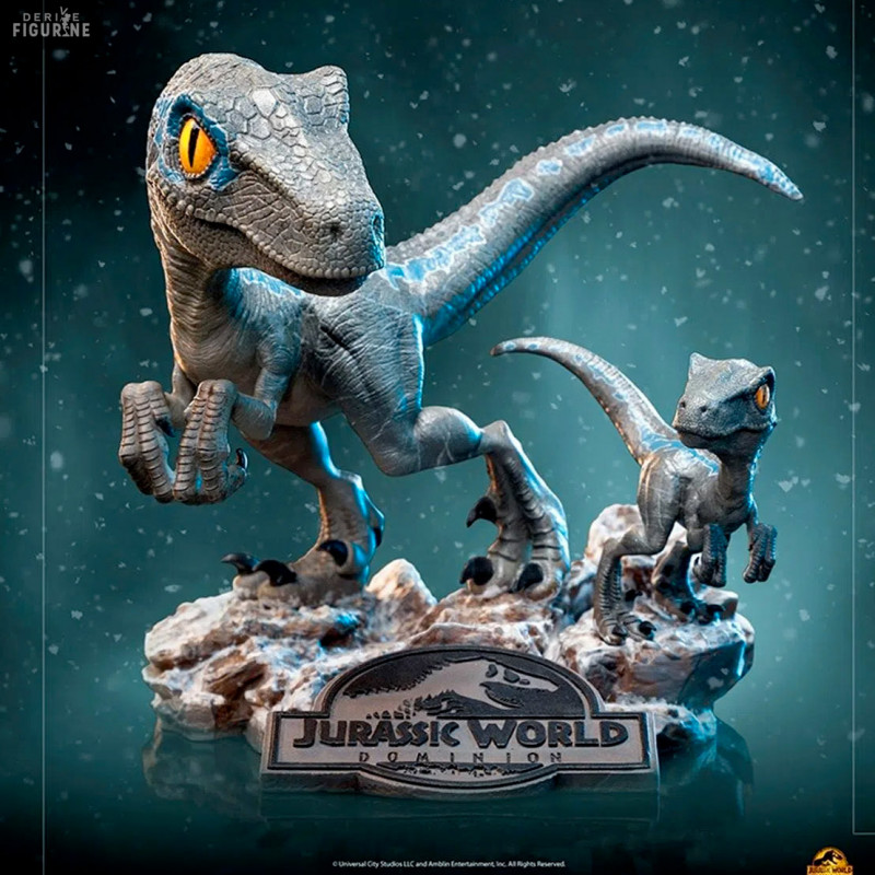 Jurassic World : Le Monde d'après - Diorama D-Stage Blue & Beta 13 cm -  Figurines - LDLC