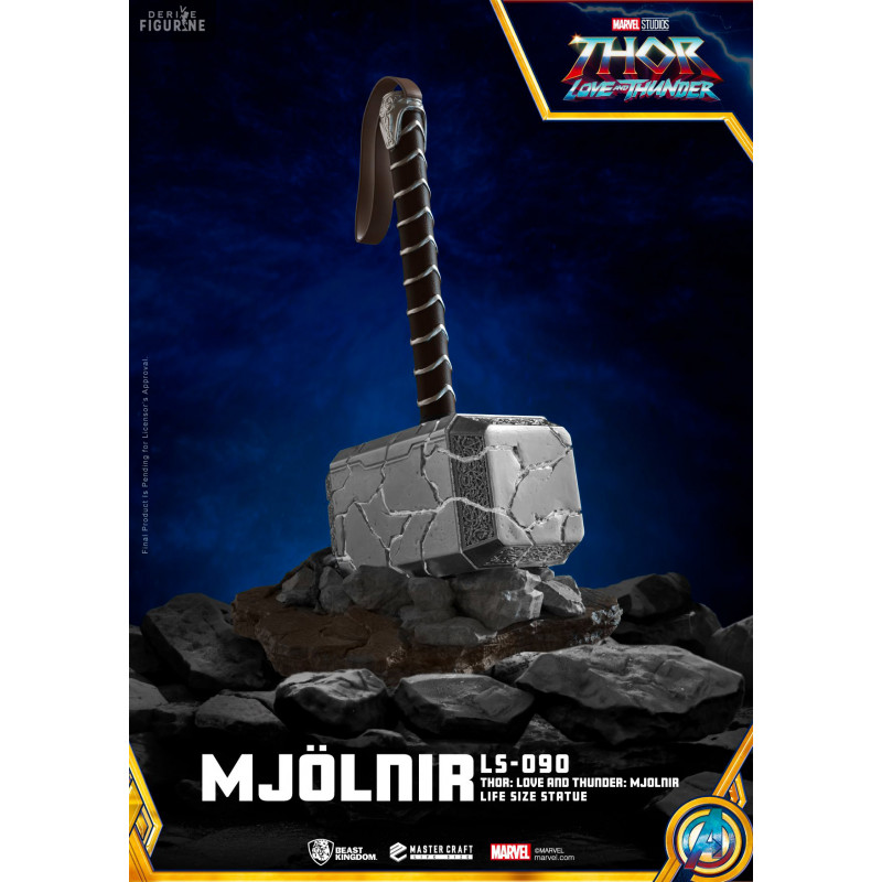 Thor フィギュア Mjolnir付き Amazon.com: Marvel Thor Lightning Power Thor Figure 10