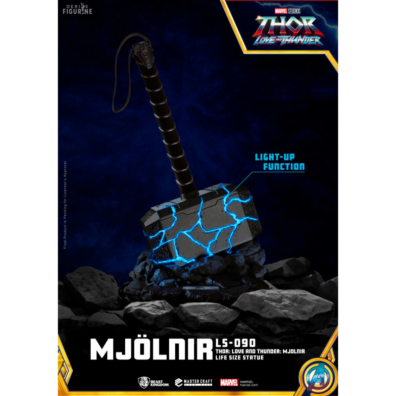 Mythos MJOLNIR Limited 美品中古 Mjolnir Statue by Beast Kingdom | Sideshow Collectibles