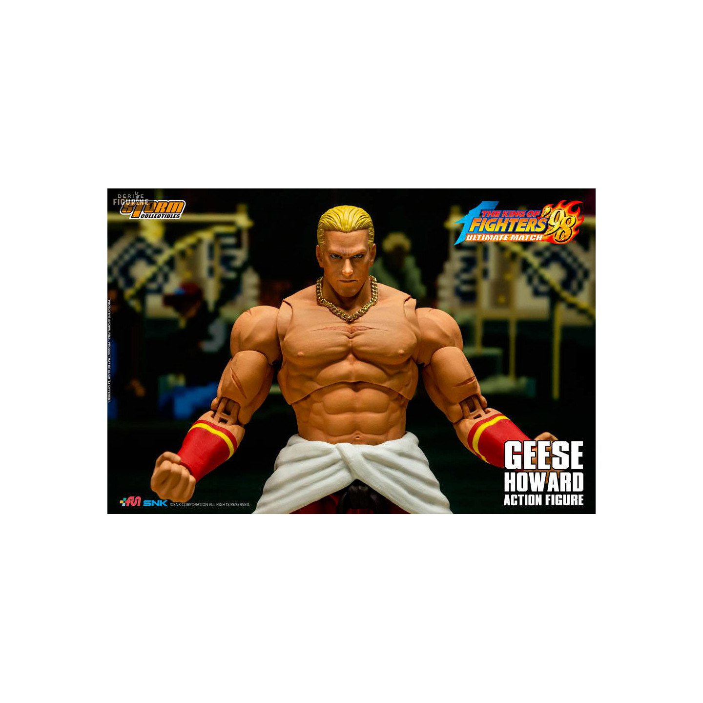 Figurine Geese Howard - King of Fighters '98 : Ultimate