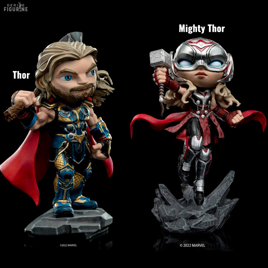 Marvel Thor: Love and Thunder - Figurine Thor ou Mighty Thor, Mini Co