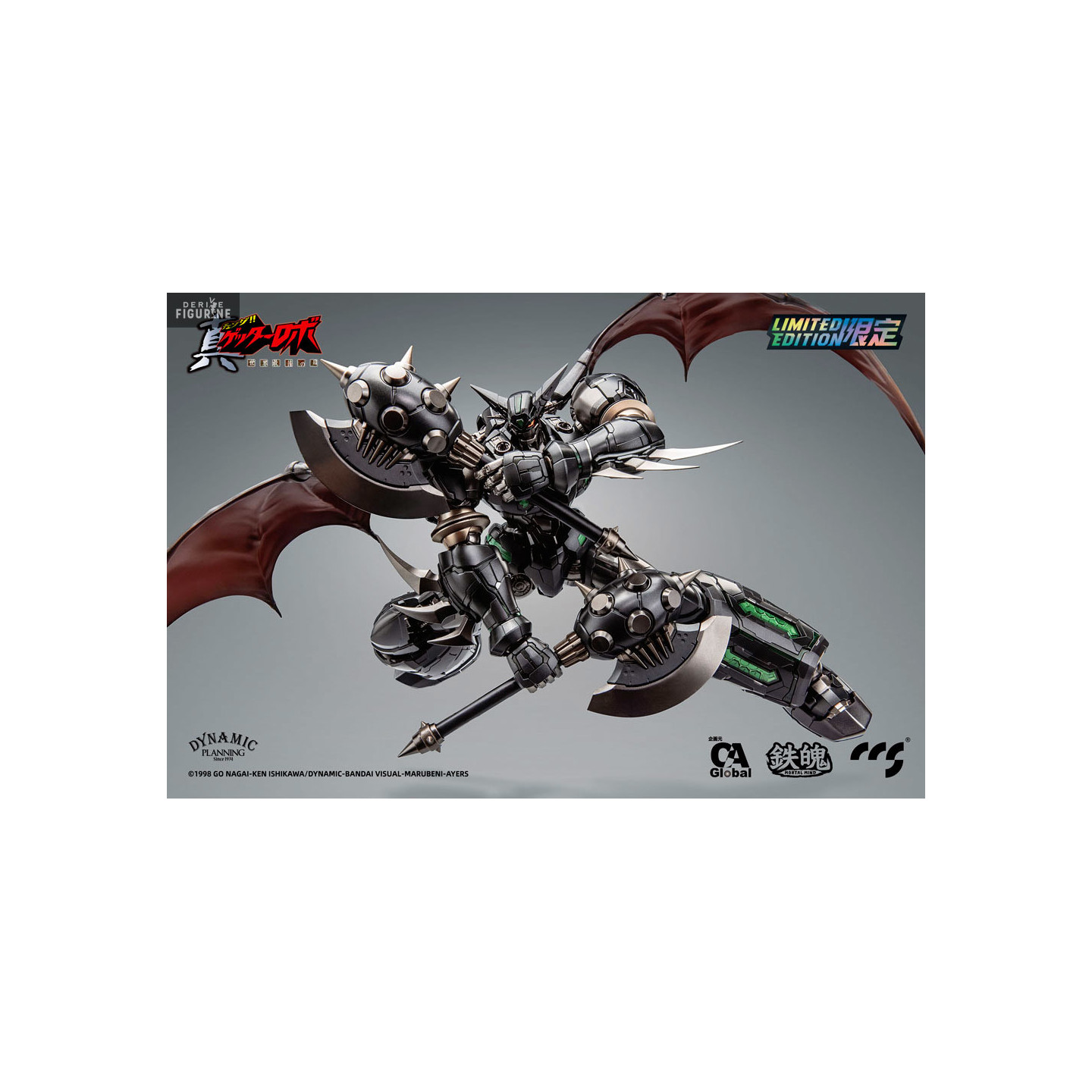 Figure Shin Getter-1 Black Alloy - Getter Robo Armageddon