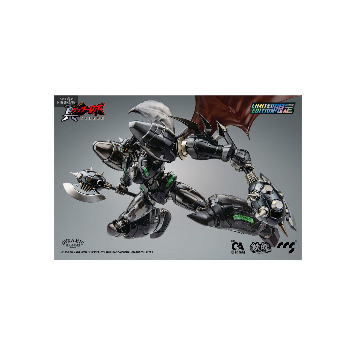 Figure Shin Getter-1 Black Alloy - Getter Robo Armageddon