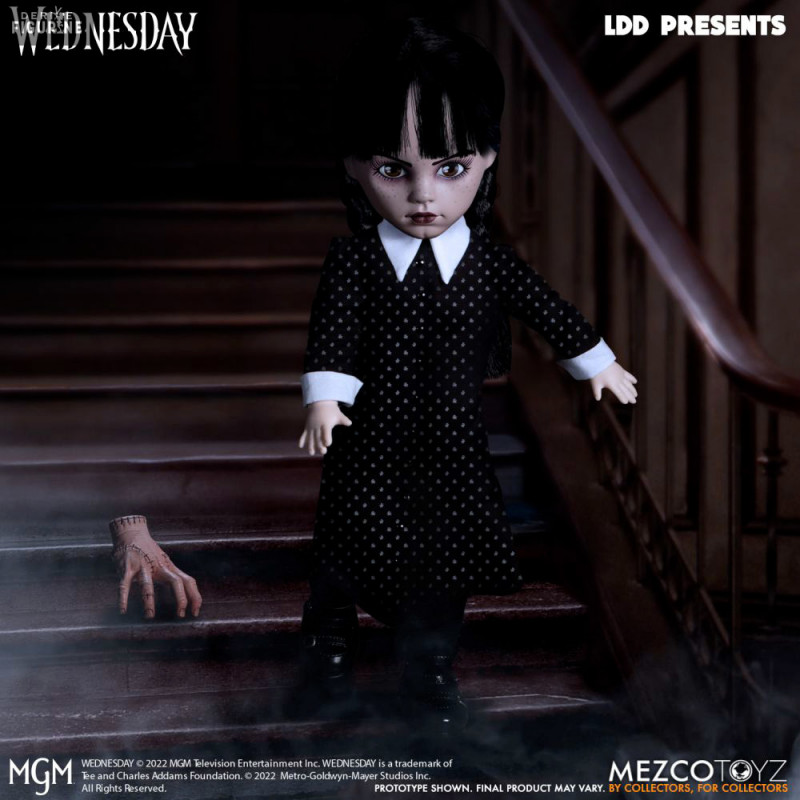 11'' Mercredi La Famille Addams Poupée Figures Jouets Décoration De La  Maison Cadeaux Pour Enfants Adultes Fans