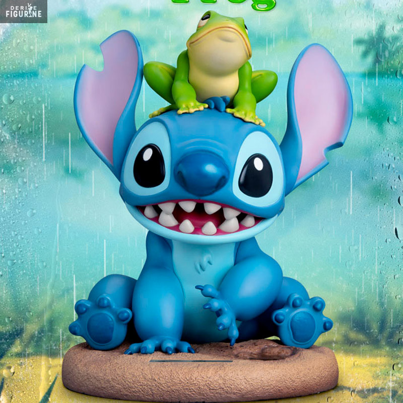 Figurine Stitch with Frog, Master Craft - Disney 100th - Beast Kingdom