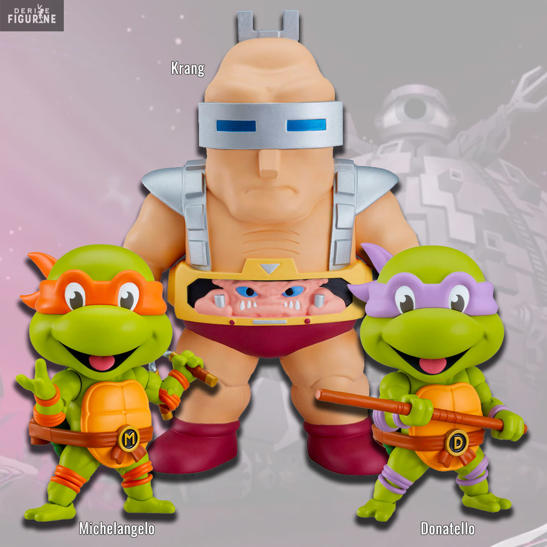 Figure Michelangelo, Donatello or Krang (Soft Vinyl More), Nendoroid -  Teenage Mutant Ninja Turtles - Good Smile Company
