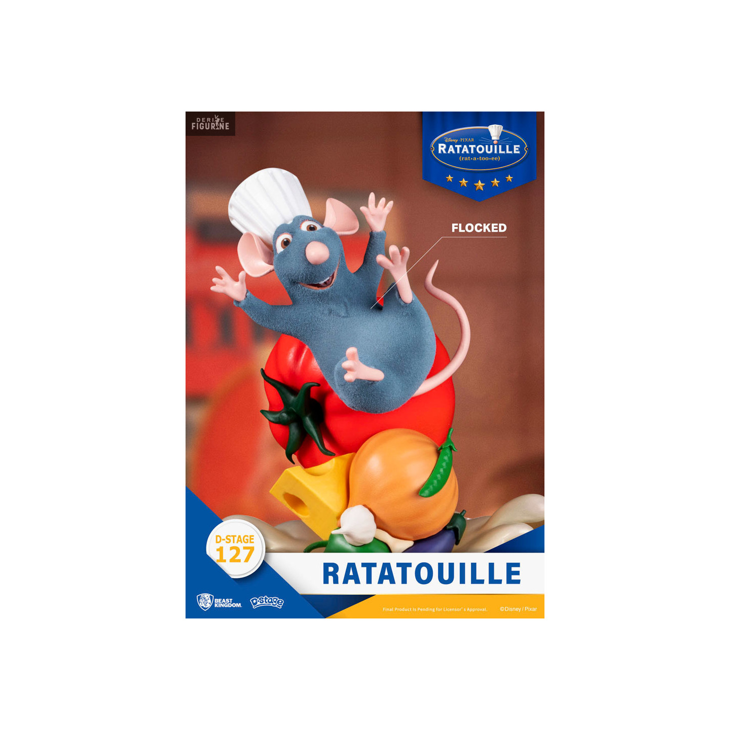 PIXAR Ratatouille フィギュア Remy 一番くじ Amazon.com: Disney Pixar Featured Favorites Ratatouille Pack