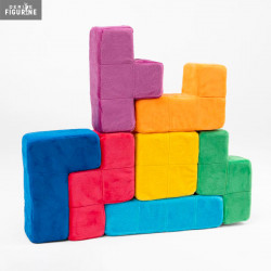 Pack plushies Tetris Blocks