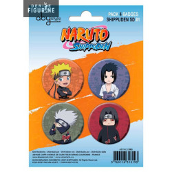 Badges Naruto Shippuden -...