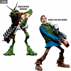 Figures District 9 and merchandising products