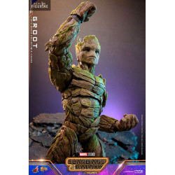 Jada Toys - Marvel, Les Gardiens de la Galaxie - Groot - métal - figurine -  10 cm 