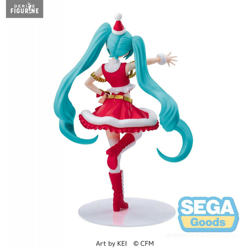 Hatsune Miku figure Christmas 2023, Luminasta- SEGA