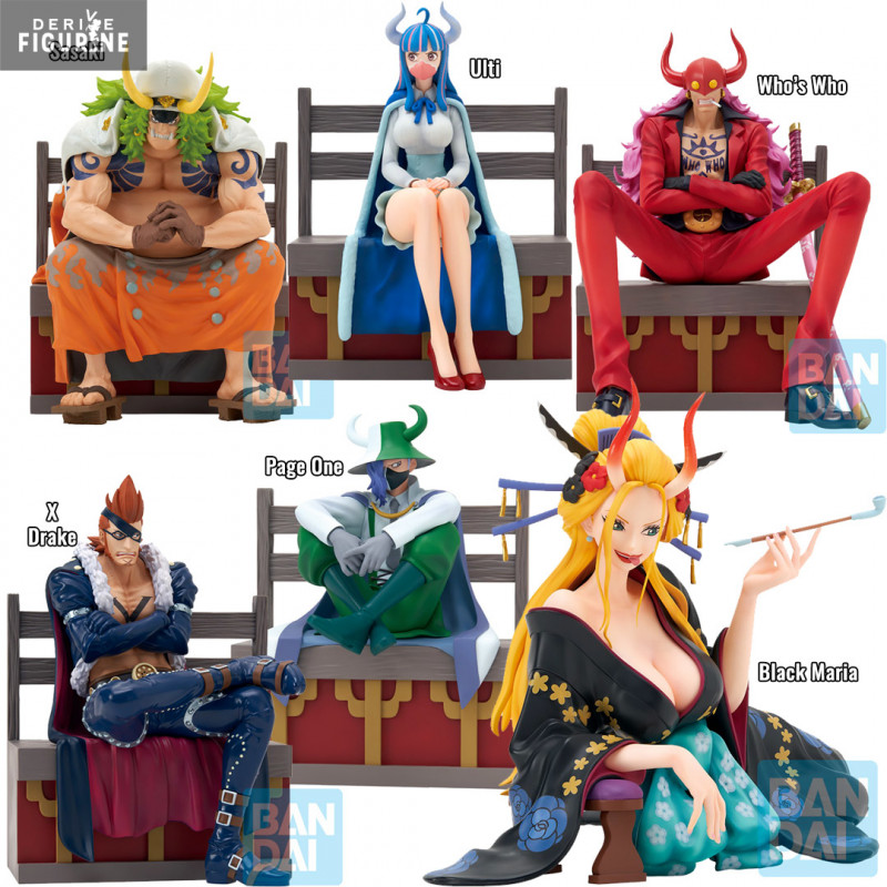 ONE PIECE BLACK MARIA & ULTI フィギュアセット One Piece | Yamato, Ulti, Black Maria Unboxing | Ichiban