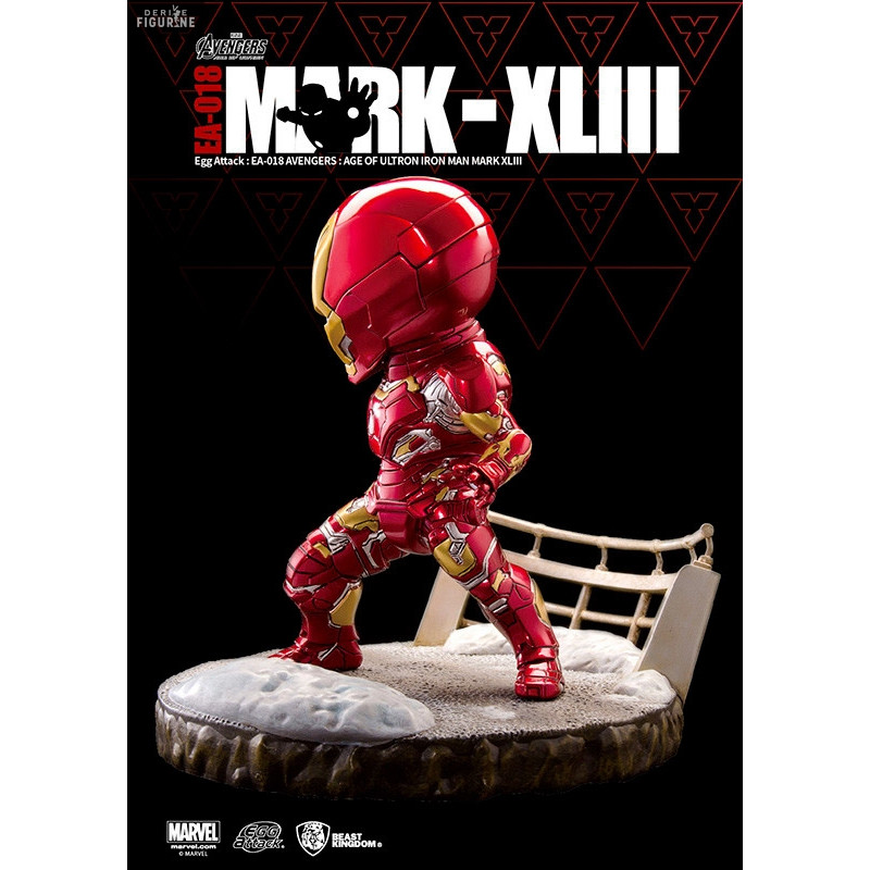アイアンマン　MARK XLⅢ MINI EGG ATTACK SERIES Beast-Kingdom USA | Iron Man 3 /Iron Man Mark III with Hall