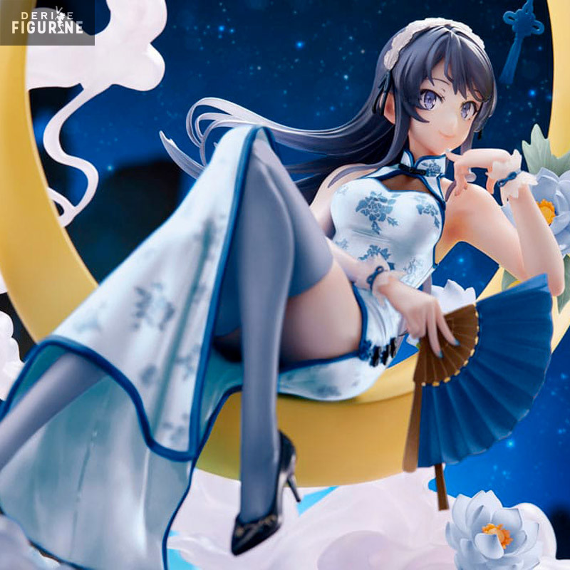 Mai Sakurajima figure, White Mandarin Dress - Rascal Does