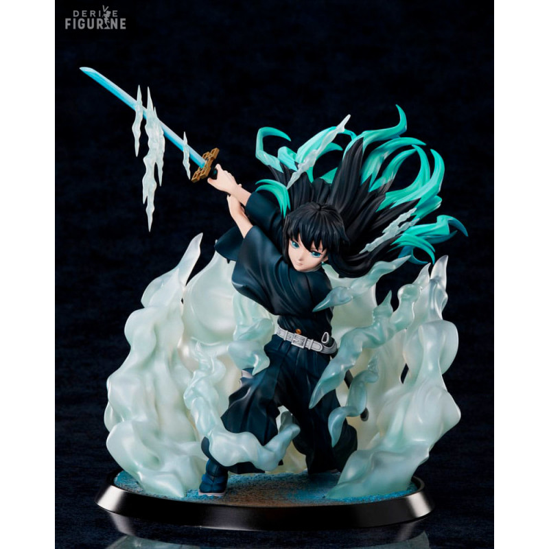 Figurine Demon Slayer - Muichiro Tokito En Position D'attaque - PVC - Neuf