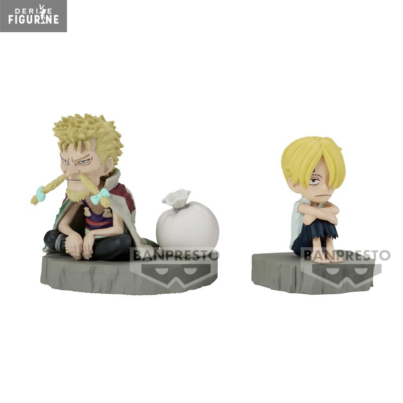 Sanji & Zeff figure, WCF Log Stories - One Piece - Banpresto