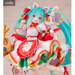ミュージシャン Yukikami Vocaloid Hatsune Miku KDcolle Maneki Miku Ver 1/7 Scale