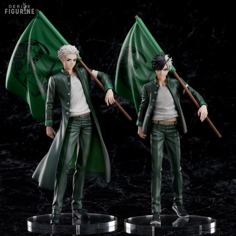 SAKU☆ Sakura Haruka figure (With Bowfurin School Flag), Limited
