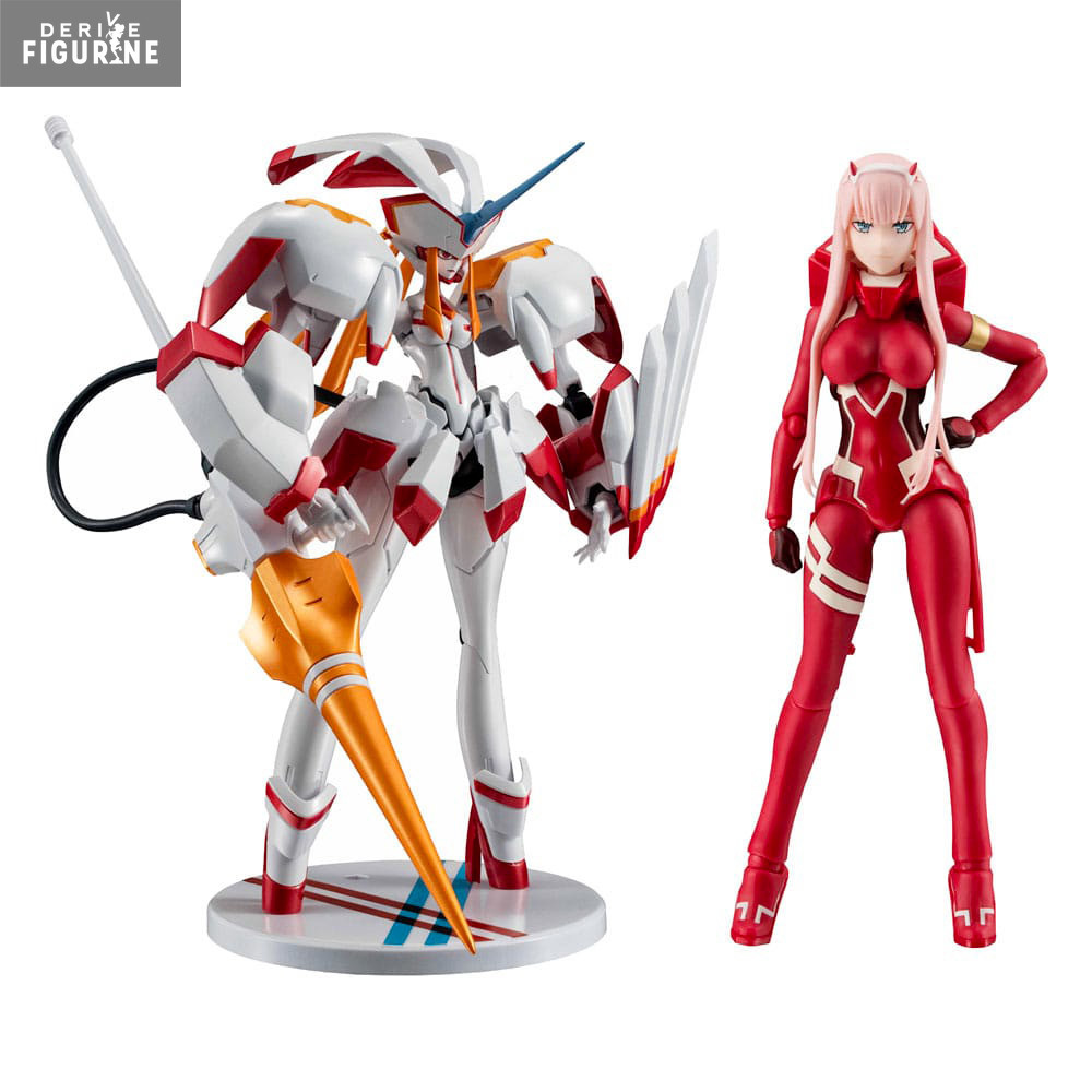 Pack 2 figures Zero Two & Strelizia 5th Anniversary, S.H.