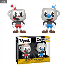 Pack 2 figurines Cuphead -...