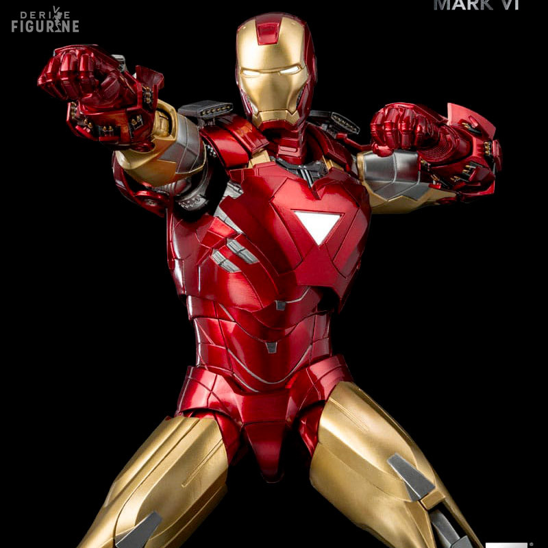 Infinity Saga figurine DLX Iron Man Mark 3 - Threezero