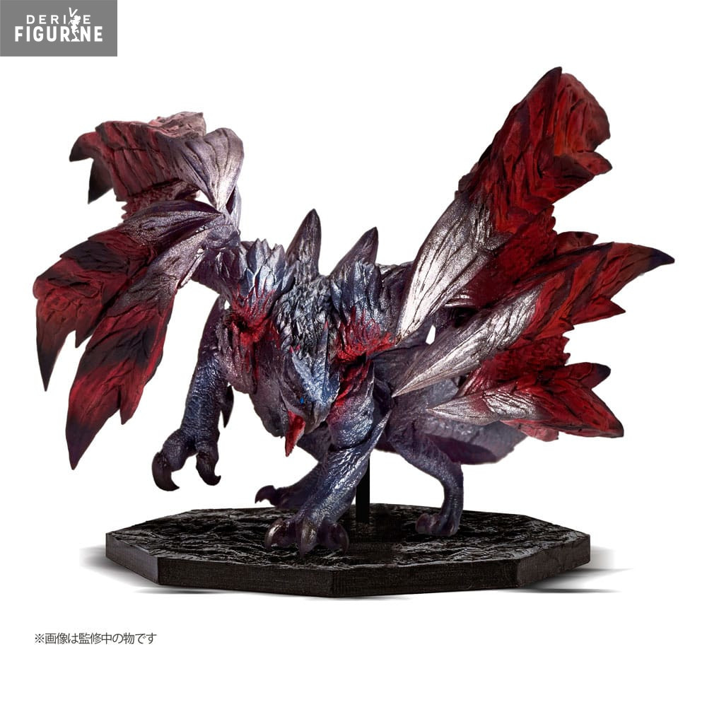 グリズリー・モンスター フィギュア Valstrax figure Crimson Glow, Builder Cube - Monster Hunter