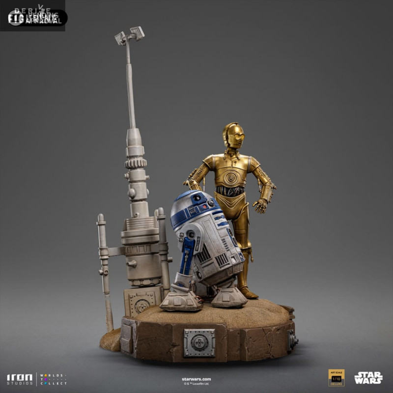 スターウォーズ　絵画　r2d2 ディズニーシー　2017年製　C3PO R2D2 R2-D2 and C-3PO 5