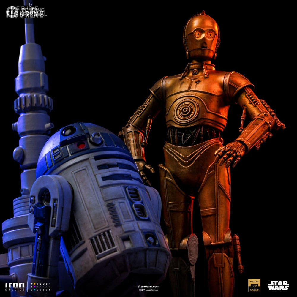 C-3PO & R2D2 figure Deluxe, Art Scale - Star Wars - Iron Studios