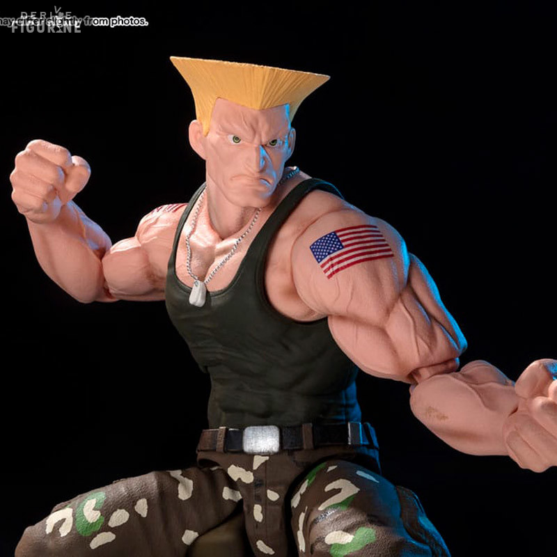 Guile figure (Outfit 2), S.H Figuarts - Street Fighter - Bandai