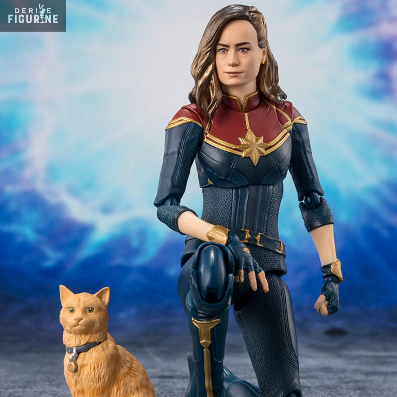 Captain Marvel figure, S.H. Figuarts - The Marvels - Bandai