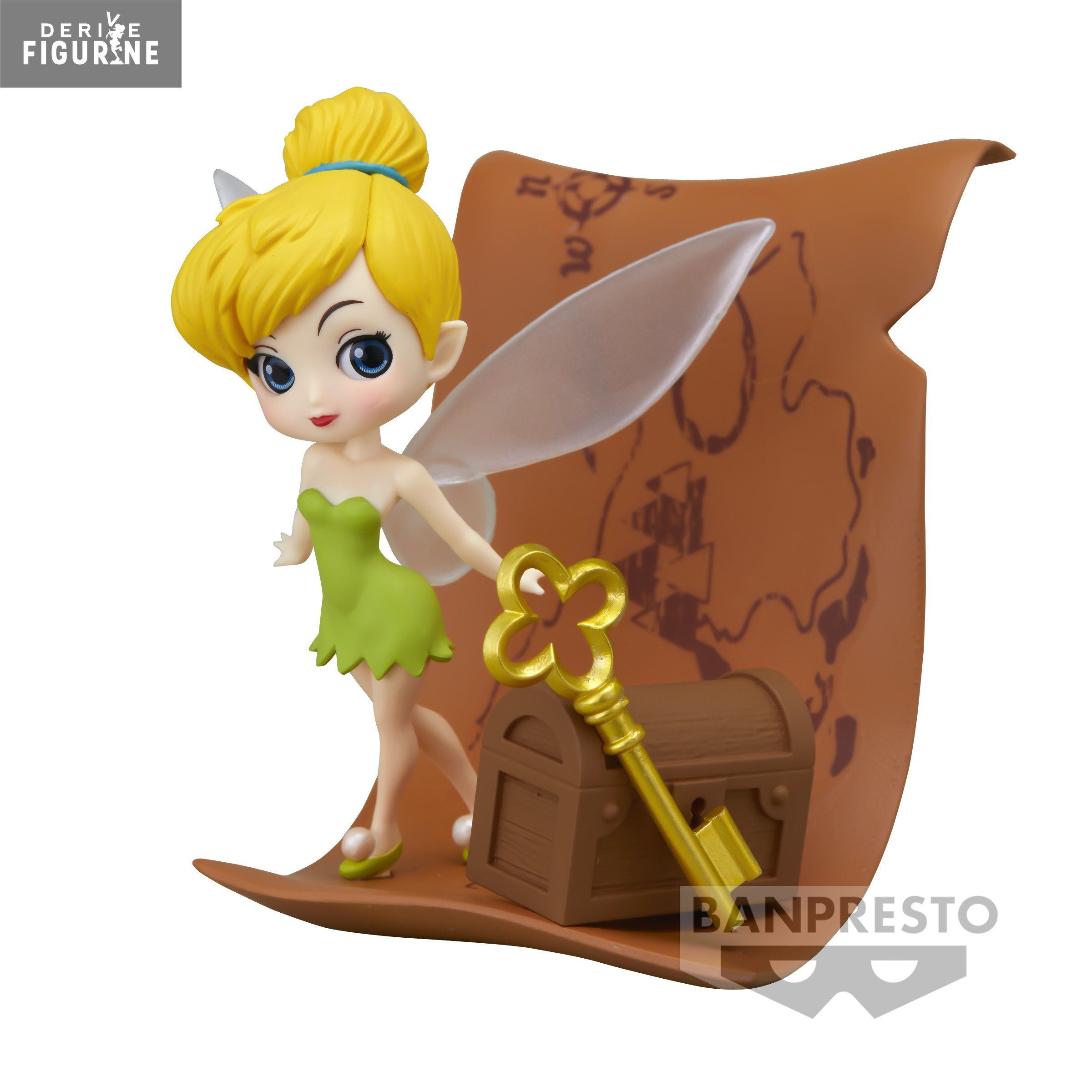 Tinkerbellページ Tinker Bell figure II, Q Posket Stories - Disney, Peter Pan