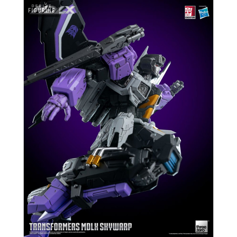 Skywarp figure, MDLX - Transformers - ThreeZero