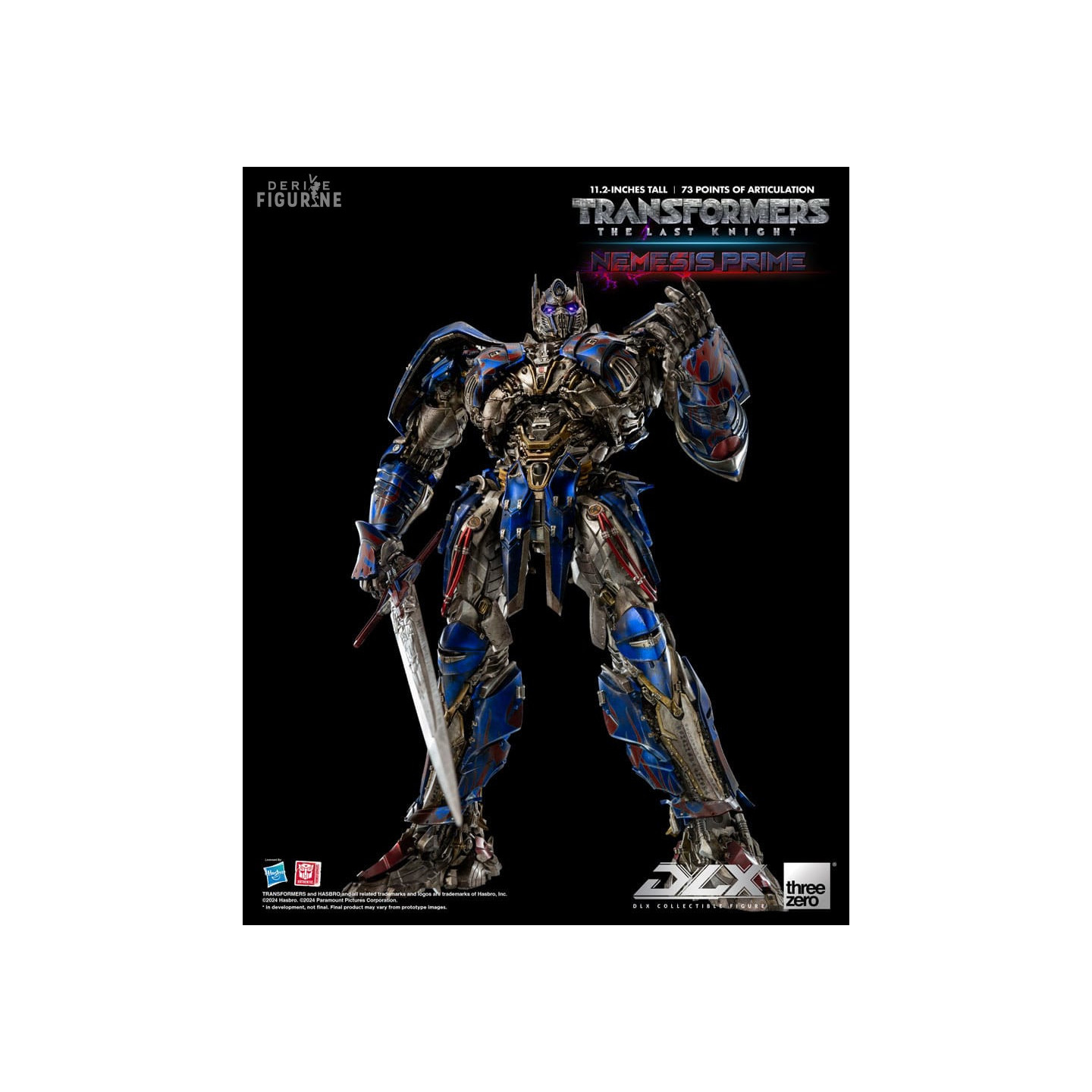 コミック・アニメ Transformers The Last Knight DLX Nemesis TRANSFORMERS THE LAST KNIGHT DLX NEMESIS PRIME ACTION FIGURE