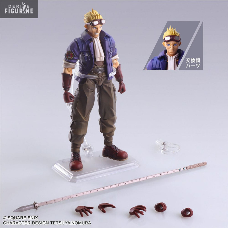 Cid Highwind figure, Bring Arts - Final Fantasy VII - Square Enix