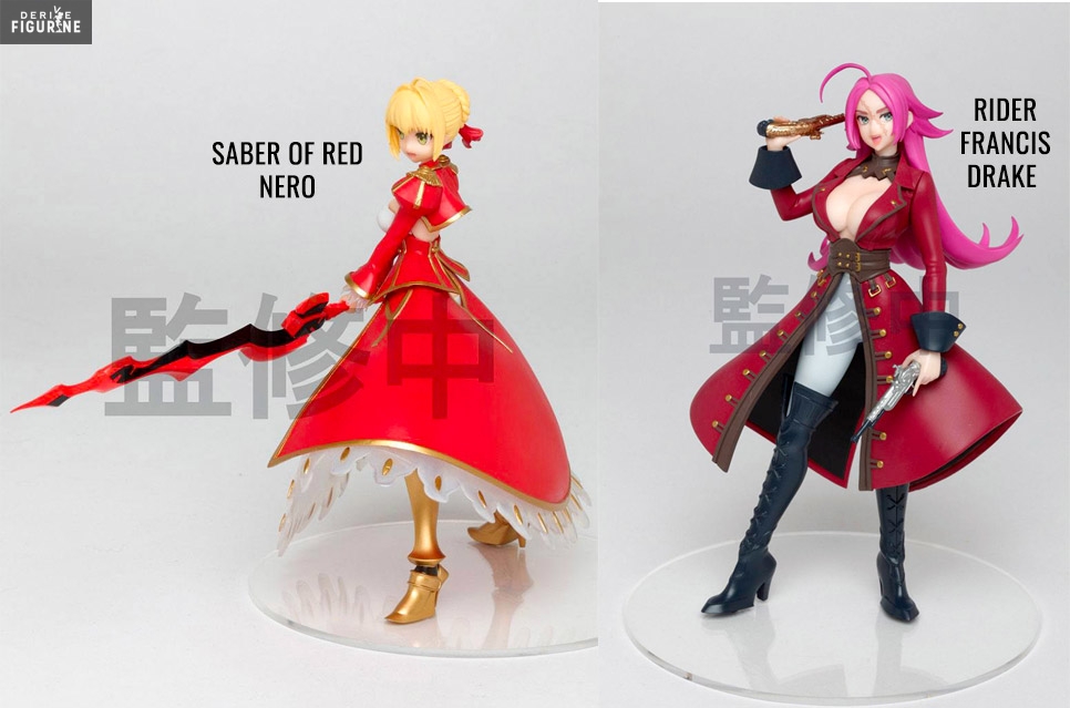 Limited Edition Japanese Anime Fate Stay Night Fate/extra Ver. Red Saber  Action Figure Pretty Girls Decoration 23cm | Walmart Canada