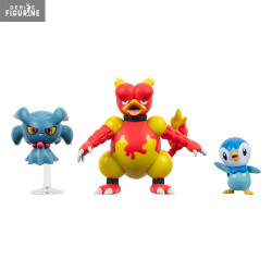 Pokémon - Pack 3 figurines...