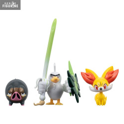 Pokémon - Pack 3 figurines...