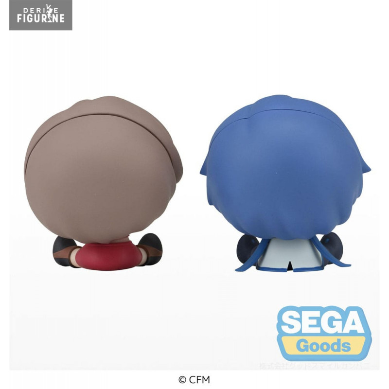Pack 2 figures Maiko & Kaito, QyuruMe - Vocaloid - SEGA
