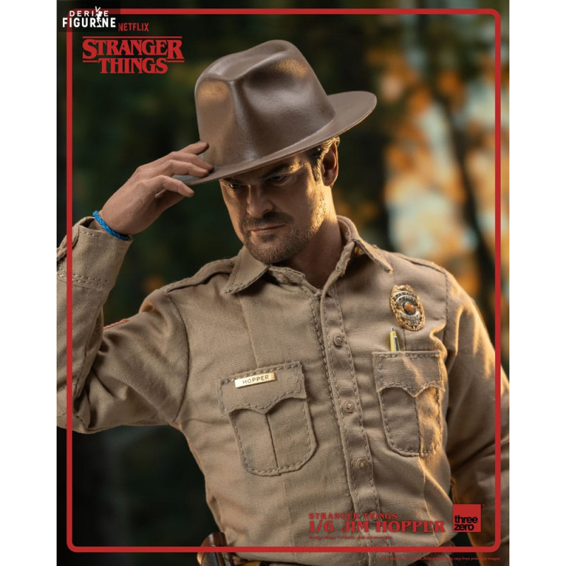 Jim Hopper figure (Season 1) - Stranger Things - ThreeZero
