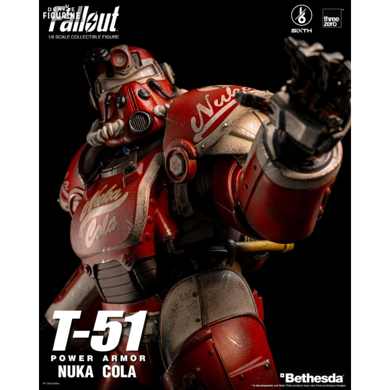 T-51 Power Armor figure, Nuka Cola - Fallout - ThreeZero
