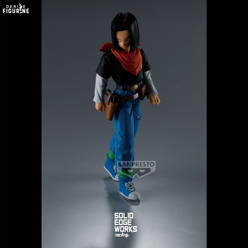 ノエル Android 17 figure, Solid Edge Works - Dragon Ball Z - Banpresto